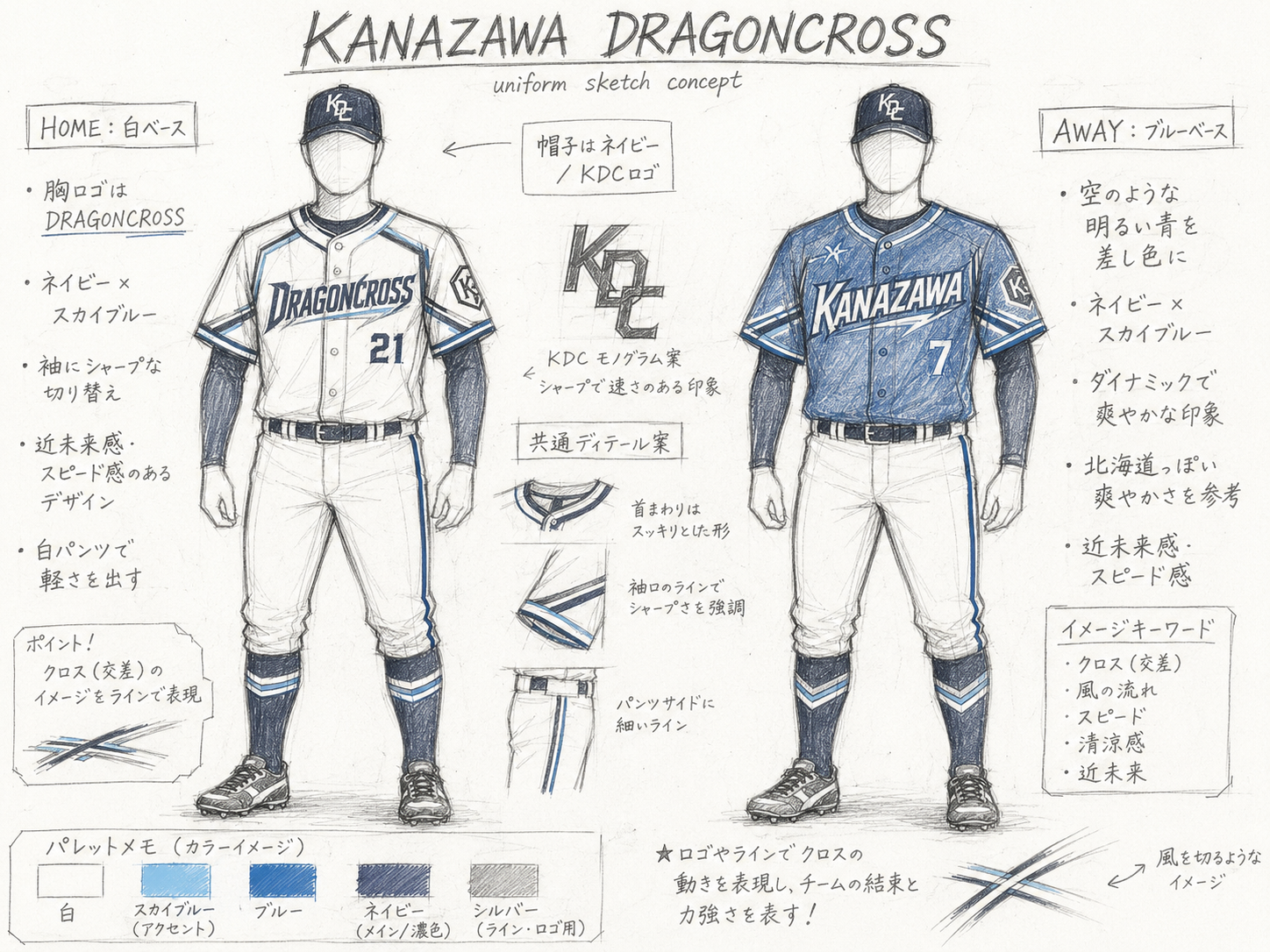 ユニフォームデザイン案イメージ02